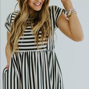 ROOLEE Micah Stripe MOM Dress